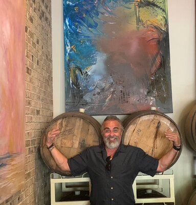 Gery Kempczynski in the Studio: Art show Chicago