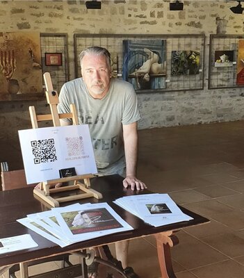 Riera im Studio: Exposició Reminicències- Castell de Montesquiu