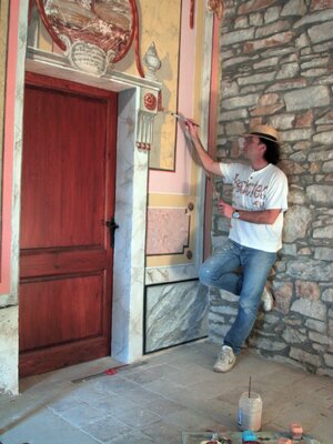 Riera im Studio: Restauració de la Capella de Sant Roc. 2005