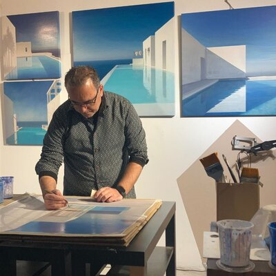 Toni Bennasar in the Studio