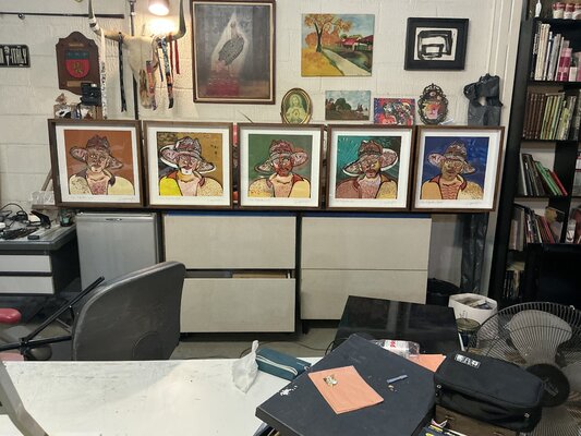 Felipe Cavalcanti in the Studio