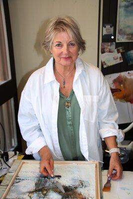 Irmgard Risch in the Studio: im Atelier