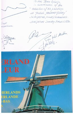 Joern Bjerge in the Studio: A book present for the artist of Denmark: A remembrance of the exhibition at Hantert Galery, Netherlands 1990.