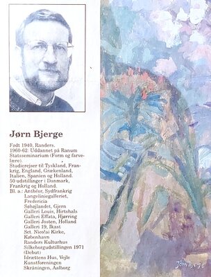 Joern Bjerge in the Studio: From 'Månedens Særtryk' 7-12-1991 (to be translated from Danish to English)