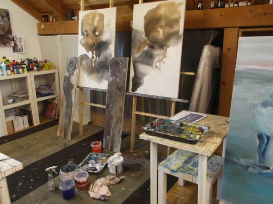 Monika Lehmann in the Studio: Arbeit im Atelier