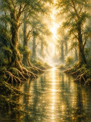 Joze VINCENT in the Studio: La Mangrove Verte