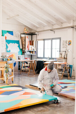 Pink Morro in the Studio: Atelier Pink Morro
