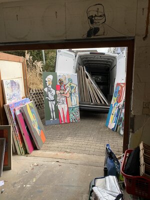 Arian Hashani in the Studio: my previous Atelier