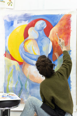 Marie-Gabrielle Glock in the Studio: Dans l'atelier (Paris)