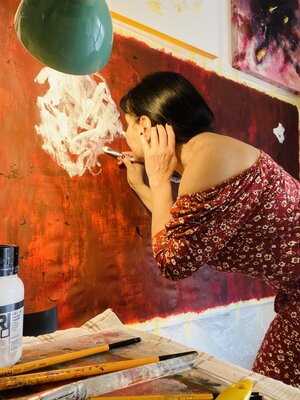 Monica Argentino in the Studio: Atelier Argentino