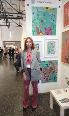 Anna Schwank in the Studio: Art Expo Graz 26