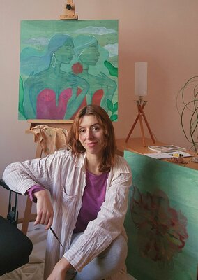 Anna Schwank in the Studio: Still life - Home studio