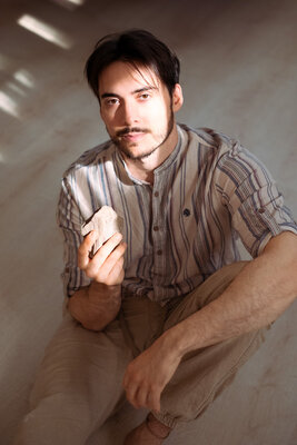 David Gómez in the Studio