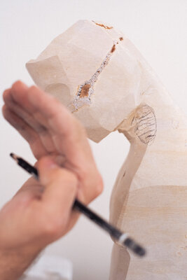 David Gómez in the Studio