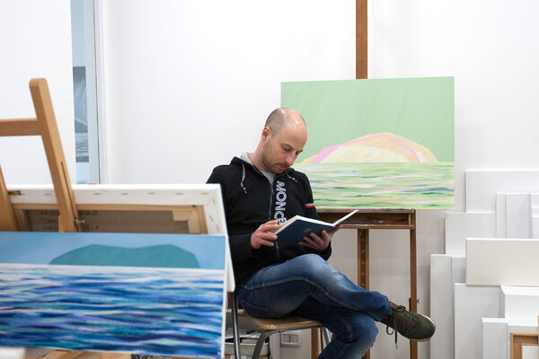 Gabriele Casale in the Studio