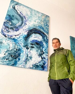 Luís Bastos in the Studio: Looking for a new collector.