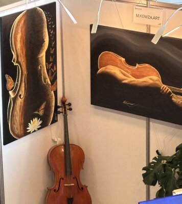Malgorzata Kowza in the Studio