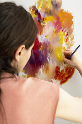 Silvana Verdini in the Studio