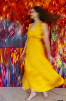 Silvana Verdini in the Studio