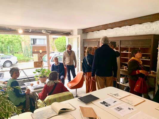 Philippe Briade in the Studio: Open doors week-ends in 2025.