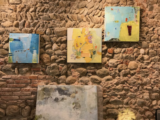 Elisabetta Sonda in the Studio