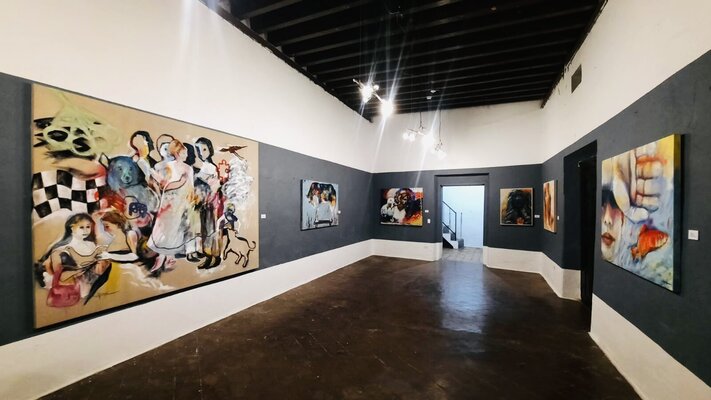 Diana Herrera in the Studio: "NOBLEZA URBANA" Exposición individual  OCTUBRE 2023