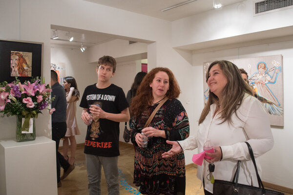 Diana Herrera in the Studio: "SUTIL FORTALEZA" Exposición individual MUSEO/GALERIA PUERTA ROSA