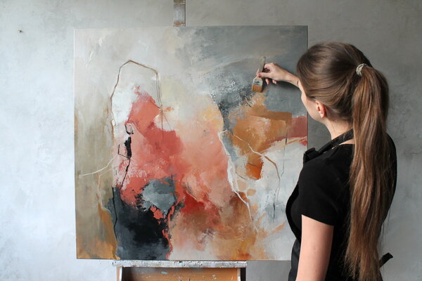 Yana Sagan in the Studio
