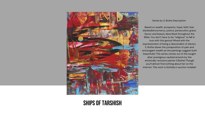 S. Bothé in the Studio: Study the mind behind the Brilliant ‘Ships of Tarshish’ Series