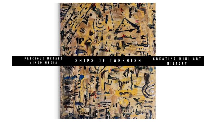 S. Bothé in the Studio: The Je Ne Sais Quon piece of the now FAMOUS -Ships of Tarshish Series by S.Bothé