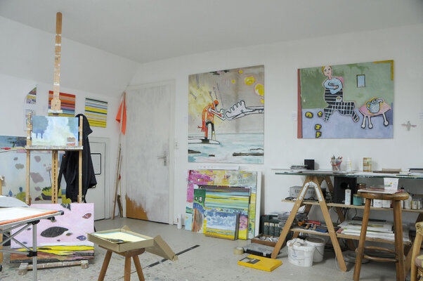 Thomas Anton Stribick in the Studio: In meinem Atelier