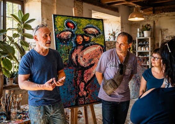 Kaza in the Studio: atelier portes ouvertes