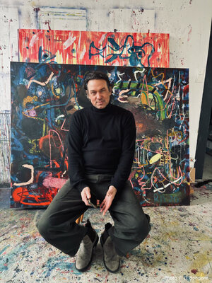 Ralf Altrieth in the Studio