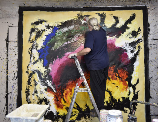 Jean-Jacques Marie in the Studio