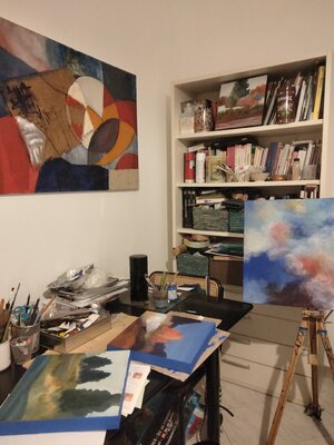 Stefania Spera in the Studio: Il mio studio a Roma