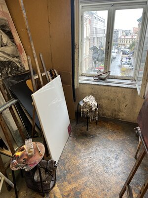 Kateryna Panko in the Studio