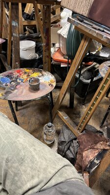 Kateryna Panko in the Studio