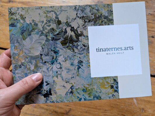 Tina Ternes in the Studio