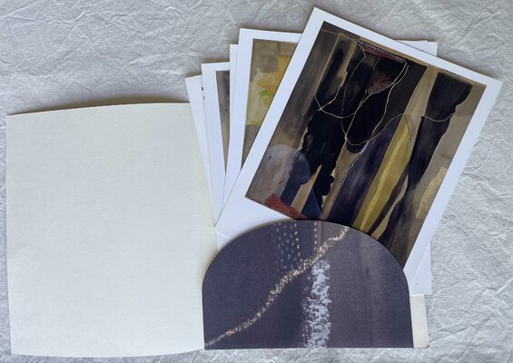 Ana Fuchs in the Studio: interior del catalogo