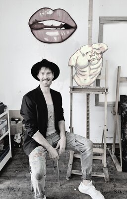 Achim Horras in the Studio