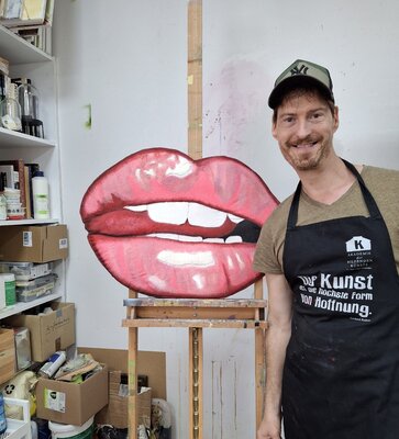 Achim Horras in the Studio