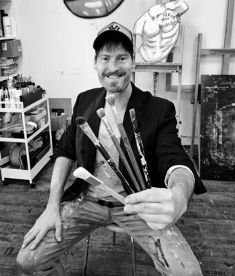 Achim Horras in the Studio