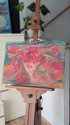 Marina Kaiser in the Studio