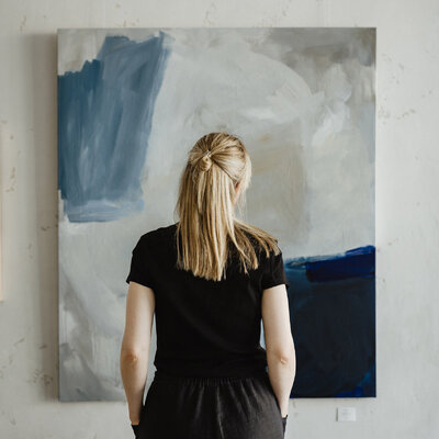 Mareike Böhmer in the Studio
