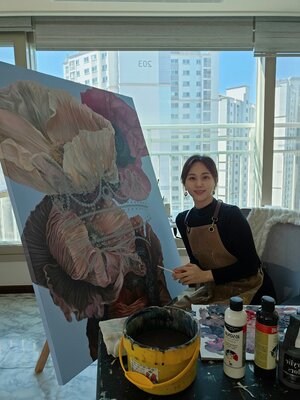 Yejin Shin in the Studio