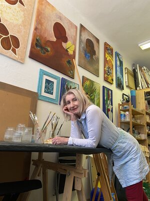 Laura Lassa in the Studio: Mein Atelier