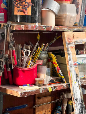 Giampiero Riccobello in the Studio