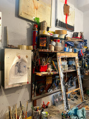 Giampiero Riccobello in the Studio
