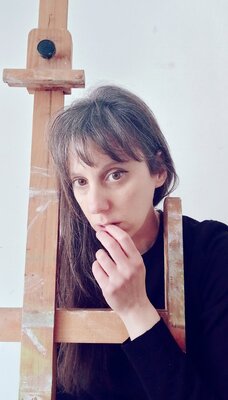 Giorgia Moretti in the Studio: Io e il mio cavalletto
