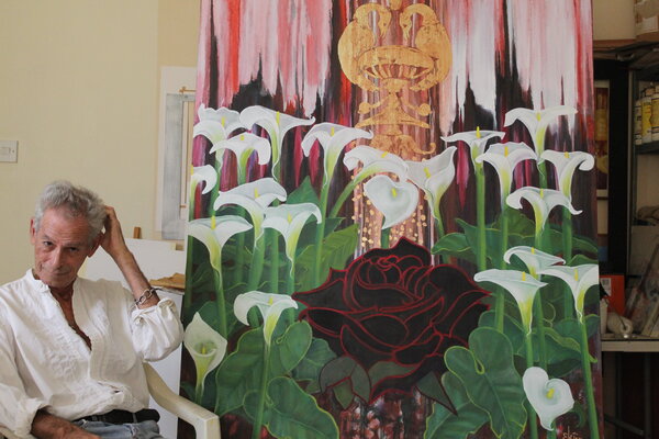 Damian Ebejer in the Studio